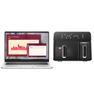Dell Pro 14 PC14250 | Ultra 5 235U | 16GB | 512GB SSD | 14" (1920 x 1200) FHD+ | Win 11 Pro | 2YR | Demo (Open Box) + Free Hisense 8.6L Air Fryer