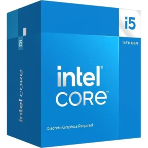 Intel Core I5-14400F Desktop Processor (CPU) - GPU Required/Cooler Included - BX8071514400F
