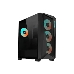GIGABYTE C301 Glass - Black Mid Tower PC Gaming Case