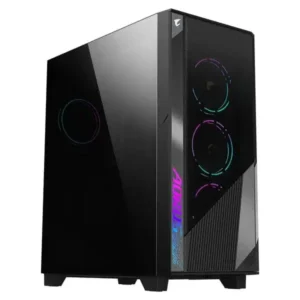 Gigabyte Aorus C500G Glass ATX Mid-Tower PC Case (GB-AC500G) - C500G