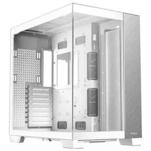 Antec C8 Aluminum White E-ATX Tempered Glass Desktop Case - C8 AL