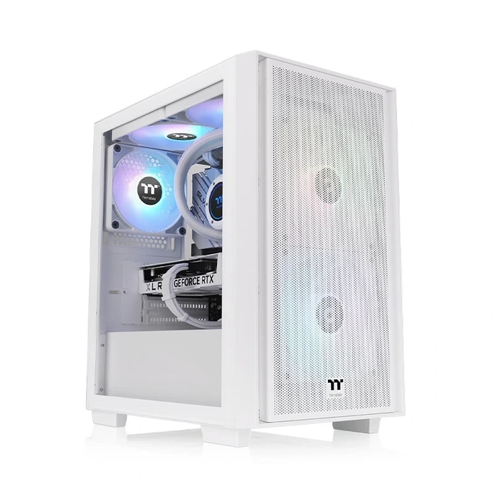 ThermalTake Versa H16 ARGB Mid Tower Case - Snow
