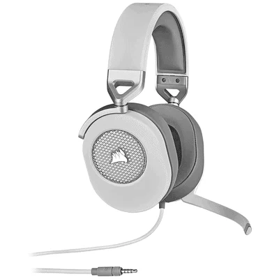 Corsair CA-9011271-AP HS65 Surround White Wired Gaming Headset - CA-9011271-AP