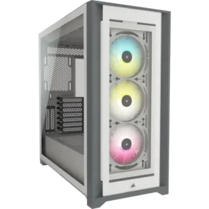 Corsair iCUE 5000X RGB Tempered Glass Mid-Tower ATX Gaming Case - CC-9011213-WW