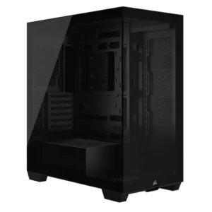 Corsair CC-9011276-WW 3500X Tempered Glass Black ATX Mid Tower Desktop Chassis - CC-9011276-WW
