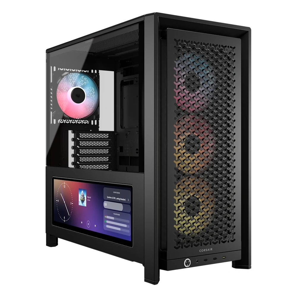 Corsair FRAME 4000D LCD RS ARGB Black Premium Mid-Tower PC Case