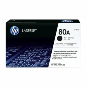 HP 80A Black Laserjet Toner Cartridge - CF280A