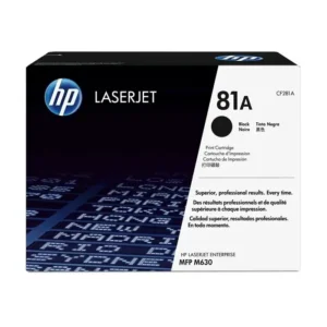 HP 81A Black Toner Cartridge - CF281A