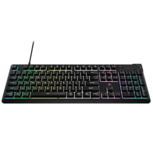 Corsair CH-9226C65-NA K55 Core RGB LED Backlit Black Rubber Dome Membrane Gaming Keyboard - CH-9226C65-NA