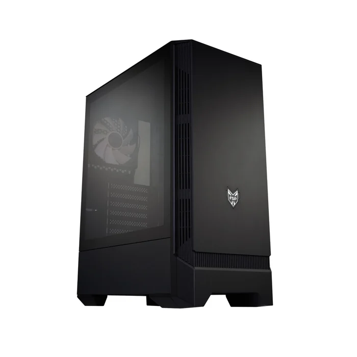 FSP CMT260 ARGB Tempered Glass ATX Gaming Case - RIG-CMT260