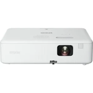 Epson V11HA86240 CO-WX01 WXGA (1366x768) Native 378" 3000 LED Lumens White Office Projector - CO-WX01
