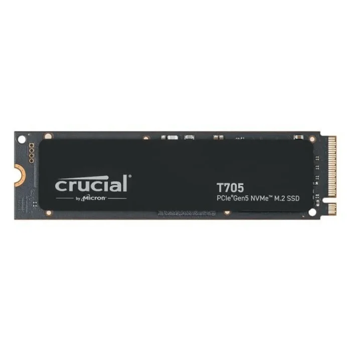 Crucial CT4000T705SSD3 T705 4TB PCIe 5.0 x4 NVMe M.2 2280 Solid State Drive - CT4000T705SSD3