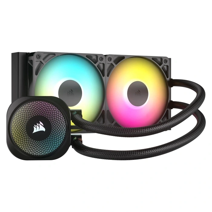 Corsair Nautilus 240 ARGB 240mm Radiator Liquid CPU Cooler - CW-9060092-WW