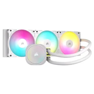 Corsair Nautilus 360 ARGB 360mm Radiator Liquid CPU Cooler - White - CW-9060095-WW