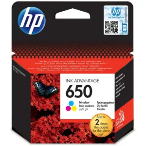 HP 650 CZ102AE Tri-colour Ink Cartridge - CZ102AE