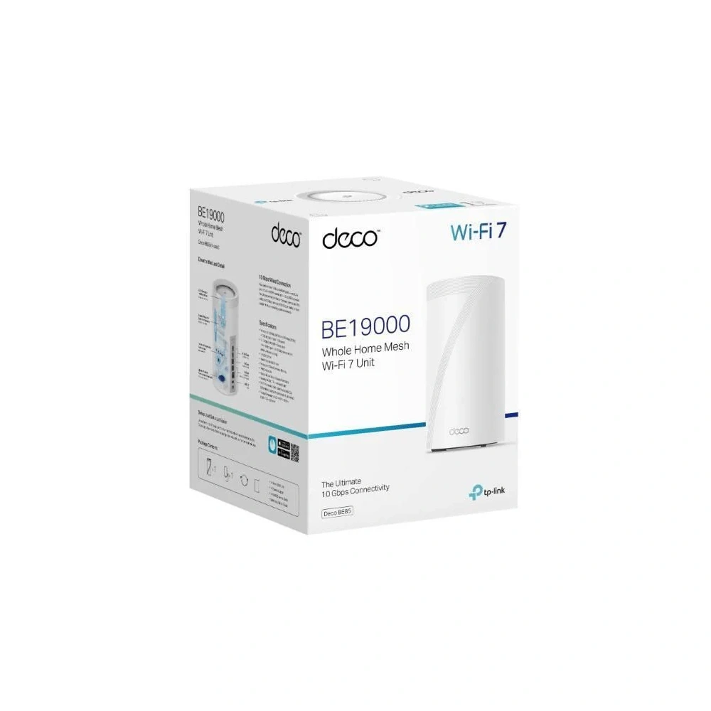 TP-Link Deco BE85 1-Pack Mesh Wi-Fi 7 System