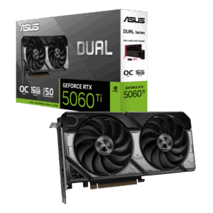Asus GeForce RTX 5060 Ti DUAL OC Edition 16GB DUAL-RTX5060TI-O16G