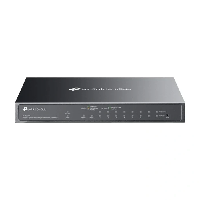 TP-Link Omada 10-Port Gigabit Easy Managed PoE Switch