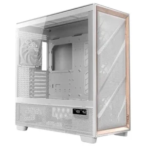 Antec FLUX PRO Tempered Glass e-ATX White Gaming Case - FLUX PRO W