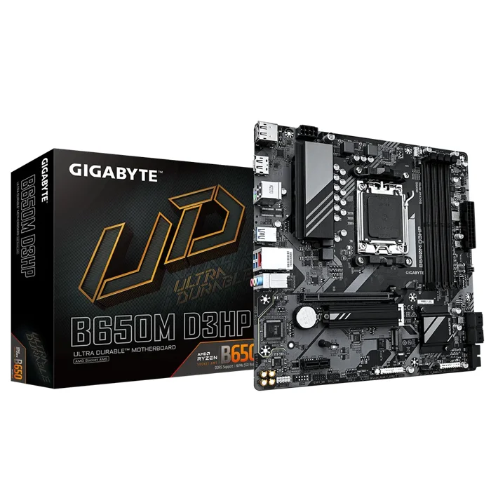 Gigabyte B650M D3HP AMD AM5 Motherboard - RIG-GA-B650M-D3HP