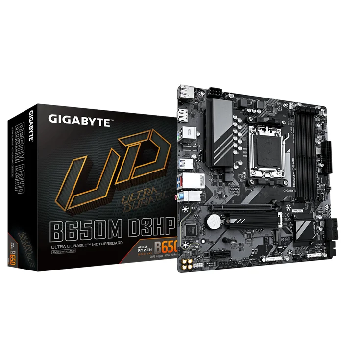 Gigabyte GA-B650M-D3HP WIFI LGA 1700 Motherboard - RIG-GA-B650M-D3HP WIFI