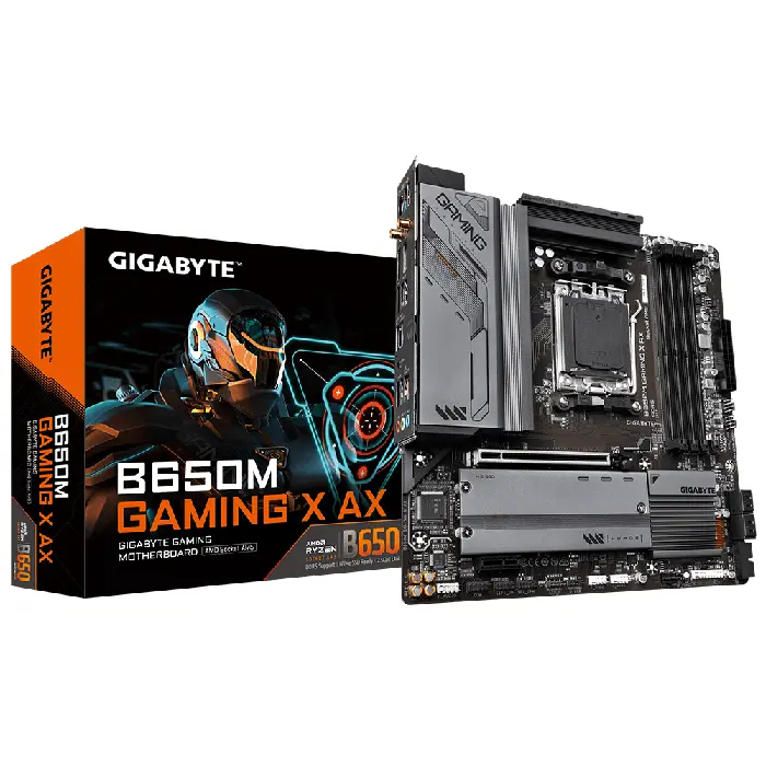 Gigabyte B650M Gaming X AX Motherboard - RIG-GA-B650M-GAMING-X-AX