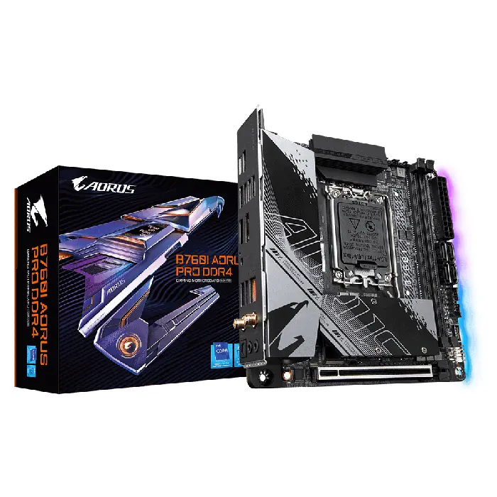 Gigabyte B760I AORUS PRO LGA 1700 Motherboard - RIG-GA-B760-I-AORUS PRO