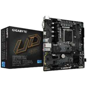 Gigabyte B760M D2H DDR4 Motherboard For Intel LGA 1700 CPU - GA-B760M-D2H-DDR4