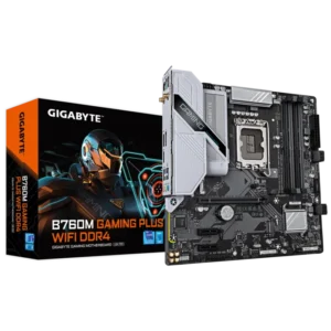 Gigabyte B760M GAMING PLUS WiFi DDR4 Motherboard For Intel LGA 1700 CPU