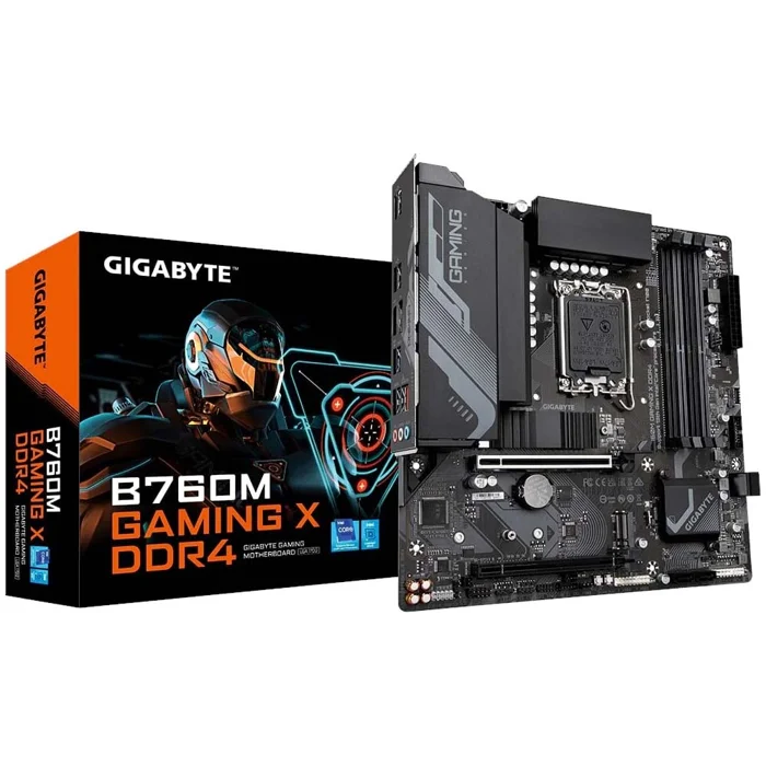 Gigabyte B760M Gaming X m-ATX Motherboard - RIG-GA-B760M-GAMING-X-DDR4
