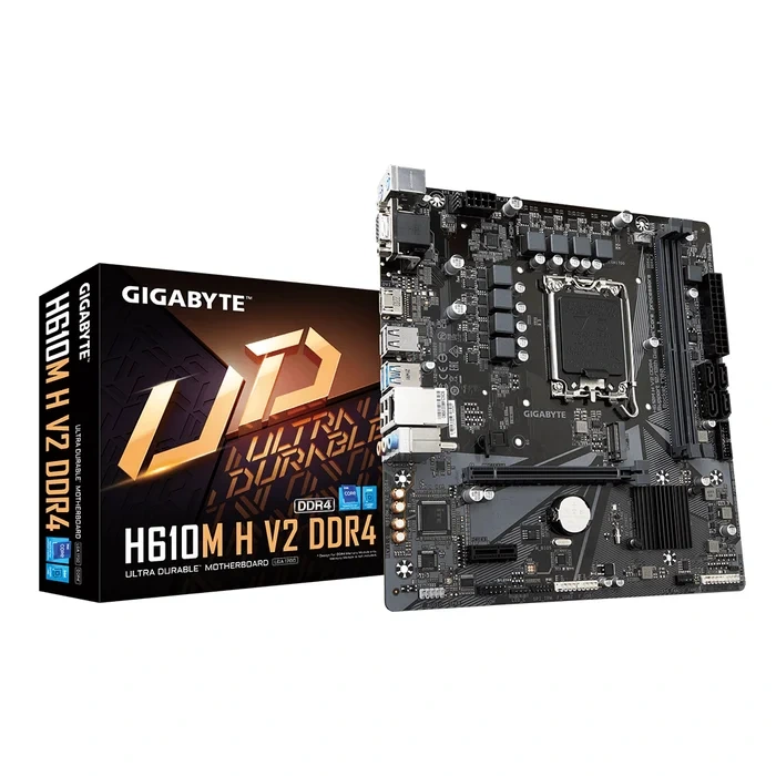 Gigabyte H610M H V2 Motherboard For LGA 1700 CPU