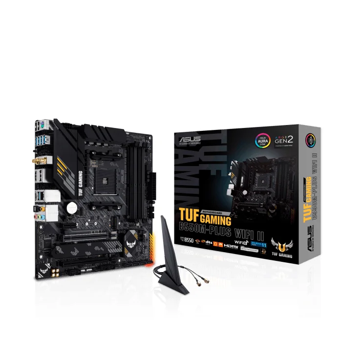 Asus TUF GAMING B550M-Plus WiFi II Motherboard - RIG-GAMING B550M-PLUS WIFI II