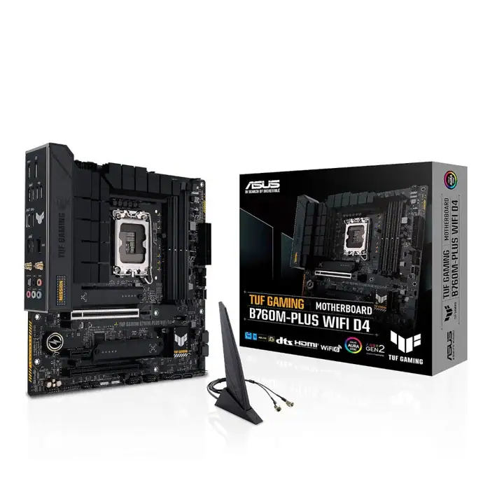 Asus TUF GAMING B760M-Plus WiFi D4 Motherboard - RIG-GAMING B760M-PLUS WIFI D4