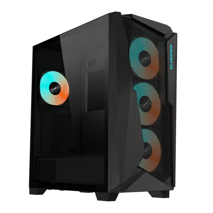 Gigabyte C301 V2 Black Tempered Glass e-ATX Gaming Case - GB-C301G V2