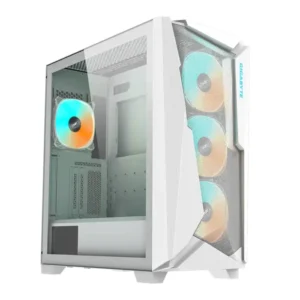 Gigabyte C301 V2 White Tempered Glass e-ATX Gaming Case - GB-C301GW V2
