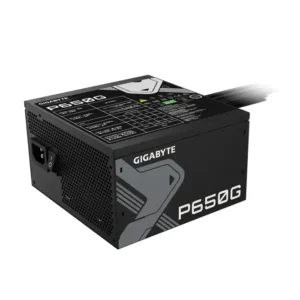 Gigabyte GP-P650G P650G 650W 80 Plus Gold Non-Modular Black Desktop Power Supply - GP-P650G