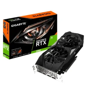 Gigabyte GeForce Windforce RTX 2060 12GB OC GDDR6 Graphics Card - GV-N2060WF2oC-12GD