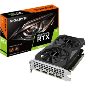 Gigabyte GeForce RTX 3050 WINDFORCE OC 6GB Graphics Card - GV-N3050WF2OC-6GD
