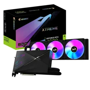 GIGABYTE AORUS GeForce RTX 4080 16GB Xtreme WATERFORCE Graphics Card - GV-N4080AORUSX W-16GD