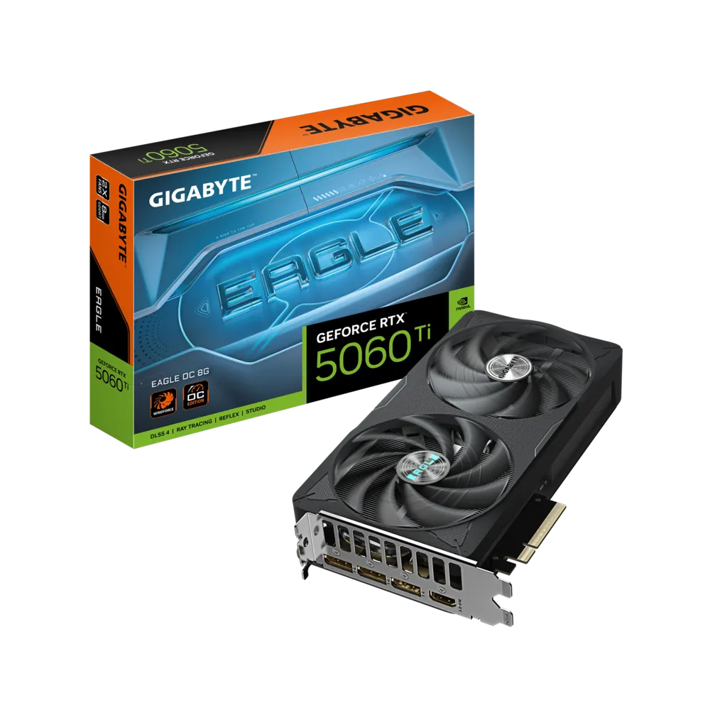 Gigabyte GeForce RTX 5060 Ti EAGLE OC 8GB GV-N506TEAGLE OC-8GD