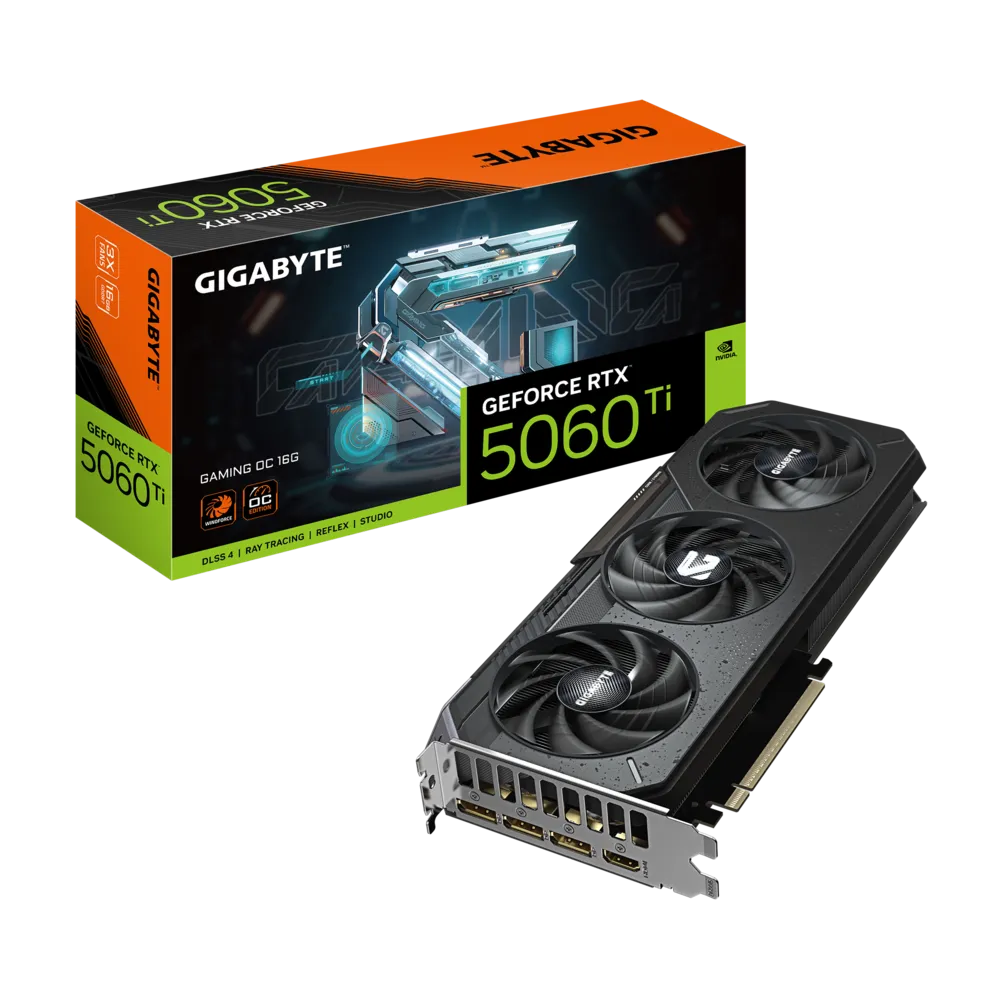 Gigabyte GeForce RTX 5060 Ti GAMING OC 16GB GV-N506TGAMING OC-16GD