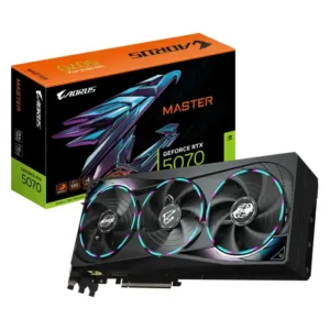 Gigabyte GeForce RTX 5070 AORUS MASTER 12GB Graphics Card - GV-N5070AORUS M-12GD