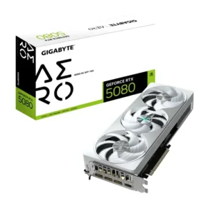 Gigabyte GeForce RTX 5080 AERO OC SFF 16GB Graphics Card - GV-N5080AERO OC-16GD