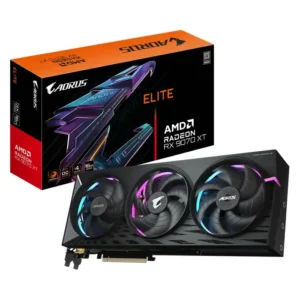 Gigabyte Radeon RX 9070 XT AORUS ELITE 16GB Graphics Card - GV-R9070XTAORUS E-16GD