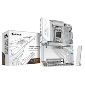 Gigabyte X870 AORUS ELITE X3D ICE WIFI7 ATX AM5 Motherboard