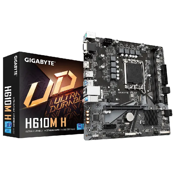 Gigabyte H610M H AMD AM5 Motherboard - RIG-H610M-H D5