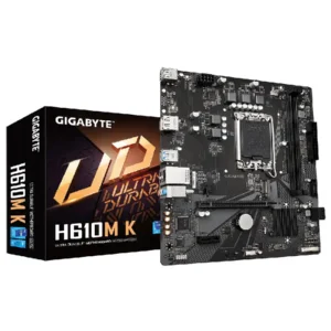 Gigabyte H610M K DDR5 Motherboard For Intel LGA 1700 CPU - H610M-K D5