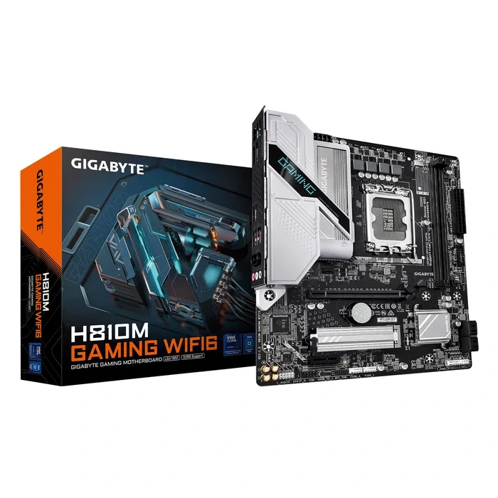 Gigabyte H810m Gaming Wifi mATX LGA 1851 Motherboard