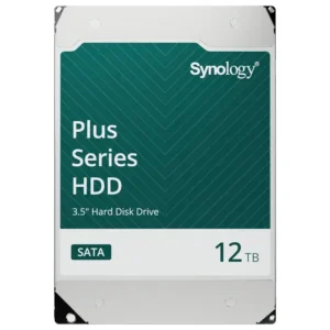 12TB Synology Plus Series HAT3310-12T 3.5" Internal NAS Hard Disk Drive (HDD) - HAT3310-12T