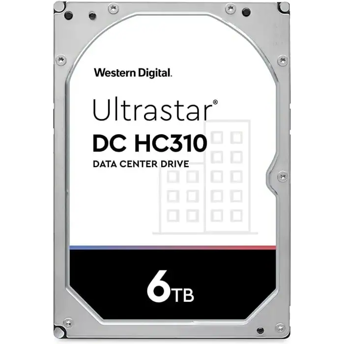 6TB Western Digital UltraStar DC HC310 HUS726T6TALE600 3.5